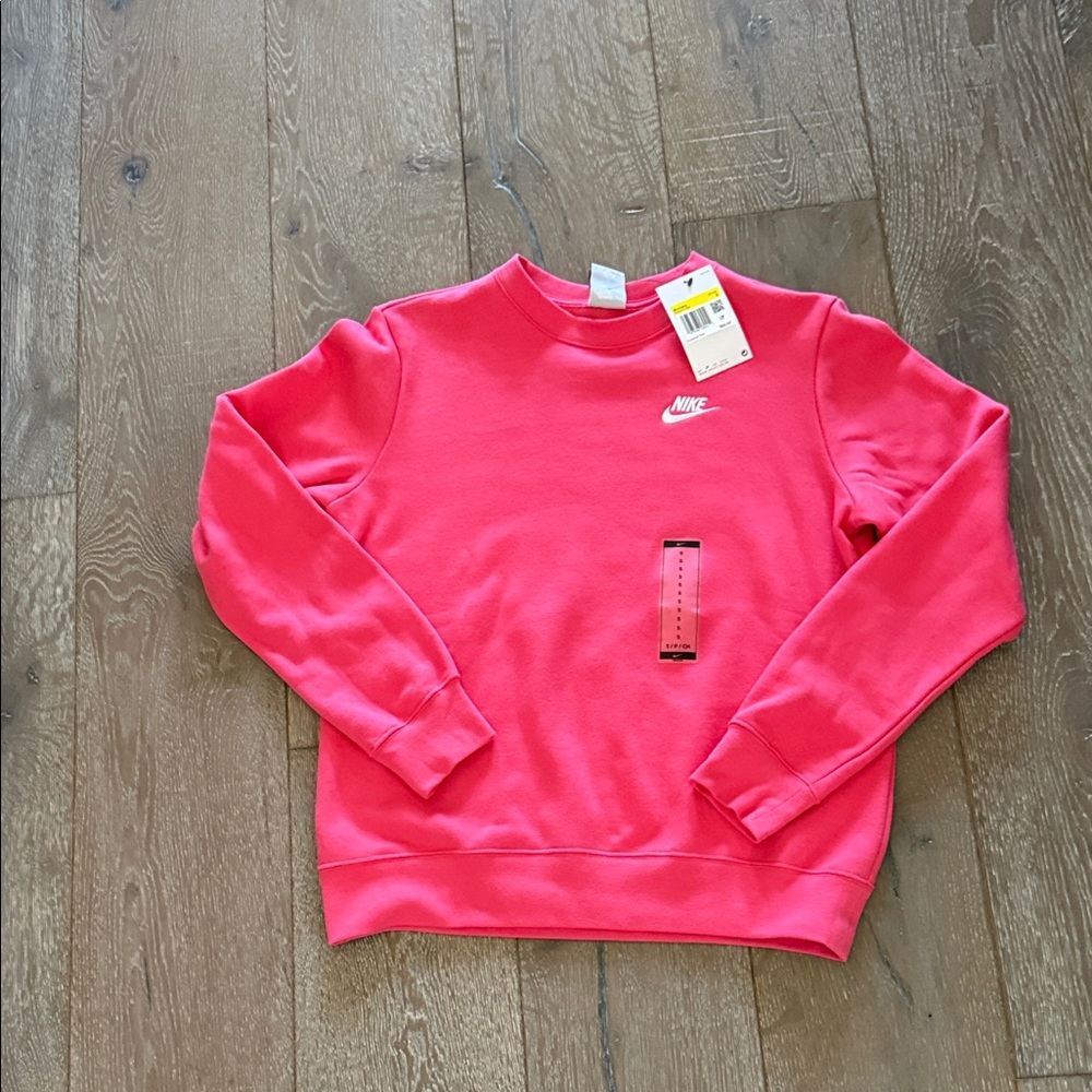 Nike Pink Crewneck Sweatshirt